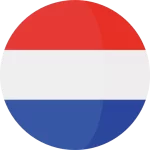 bandera de paises bajos circular