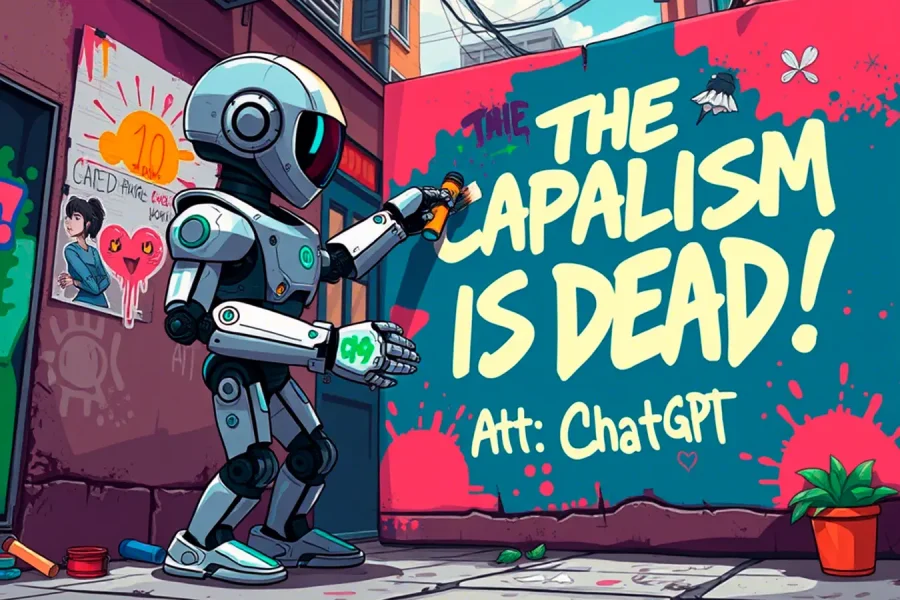 El capitalismo ha muerto. Att. Chat GPT